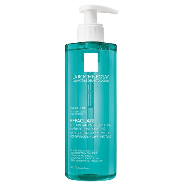 La Roche-Posay Effaclar Gel Purifiant Micro Peeling Gel για Επίμονες Ατέλειες & Δέρμα με Τάση Ακμής 400ml La Roche-Posay Effaclar Gel Purifiant Micro Peeling Gel για Επίμονες Ατέλειες & Δέρμα με Τάση Ακμής 400ml
