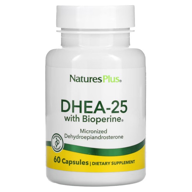 Natures Plus Bio-DH (DHEA) Συμπλήρωμα για τον Περιορισμό των Δυσάρεστων Συμπτωμάτων της Εμμηνόπαυσης 60caps Natures Plus Bio-DH (DHEA) Συμπλήρωμα για τον Περιορισμό των Δυσάρεστων Συμπτωμάτων της Εμμηνόπαυσης 60caps