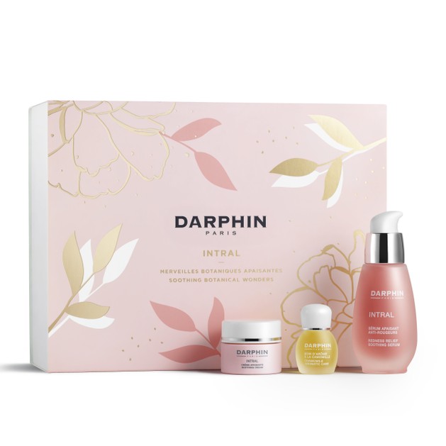 Darphin Intral Shoothing Set Botanical Wonders Anti-Rougeurs Serum 30ml & Soothing Cream 5ml & Darphin Chamomile Oil 4ml Darphin Intral Shoothing Set Botanical Wonders Anti-Rougeurs Serum 30ml & Soothing Cream 5ml & Darphin Chamomile Oil 4ml