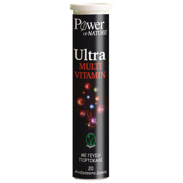 Power of Nature Ultra Multi Vitamin 20 Effer.tabs Power of Nature Ultra Multi Vitamin 20 Effer.tabs