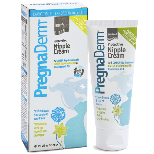 Intermed PregnaDerm Protective Nipple Cream 75ml Intermed PregnaDerm Protective Nipple Cream 75ml
