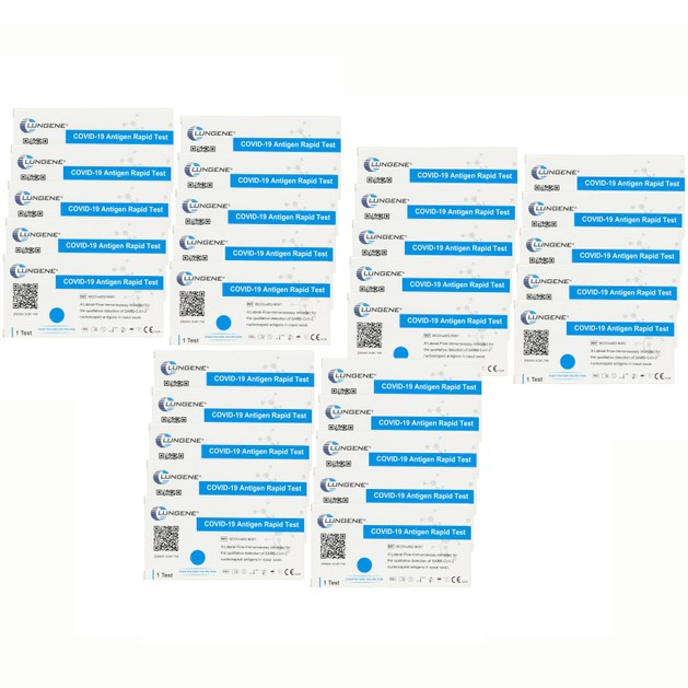 Clongene Lungene Πακέτο Προσφοράς Covid-19 Antigen Rapid Self Test Cassette 30 Τεμάχια Clongene Lungene Πακέτο Προσφοράς Covid-19 Antigen Rapid Self Test Cassette 30 Τεμάχια