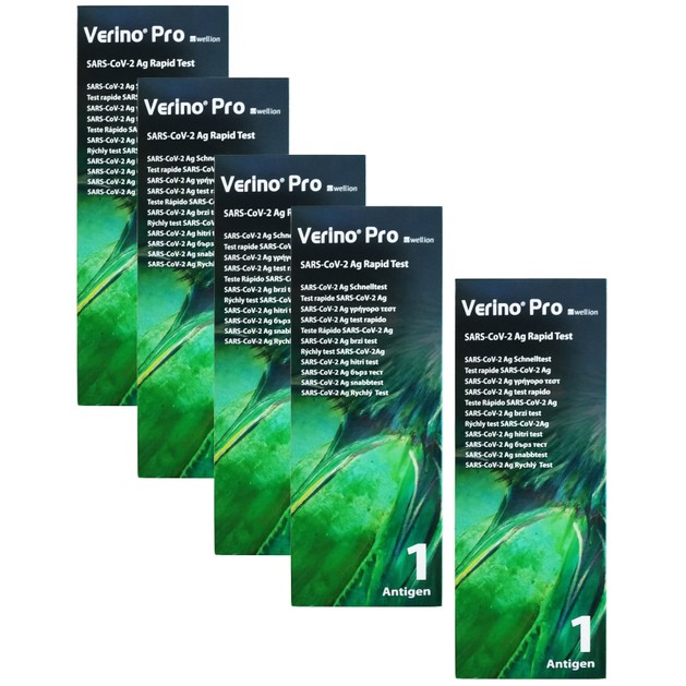 Wellion Πακέτο Προσφοράς Verino Pro Sars 2019-nCov Antigen Rapid Self Test 5 Τεμάχια Wellion Πακέτο Προσφοράς Verino Pro Sars 2019-nCov Antigen Rapid Self Test 5 Τεμάχια