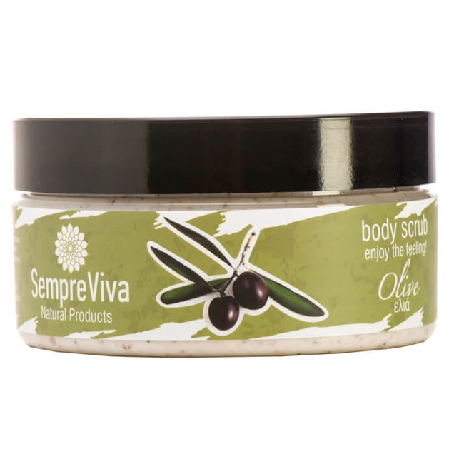 SempreViva Body Scrub Olive Scrub Σώματος με Άρωμα Ελιά 200g SempreViva Body Scrub Olive Scrub Σώματος με Άρωμα Ελιά 200g