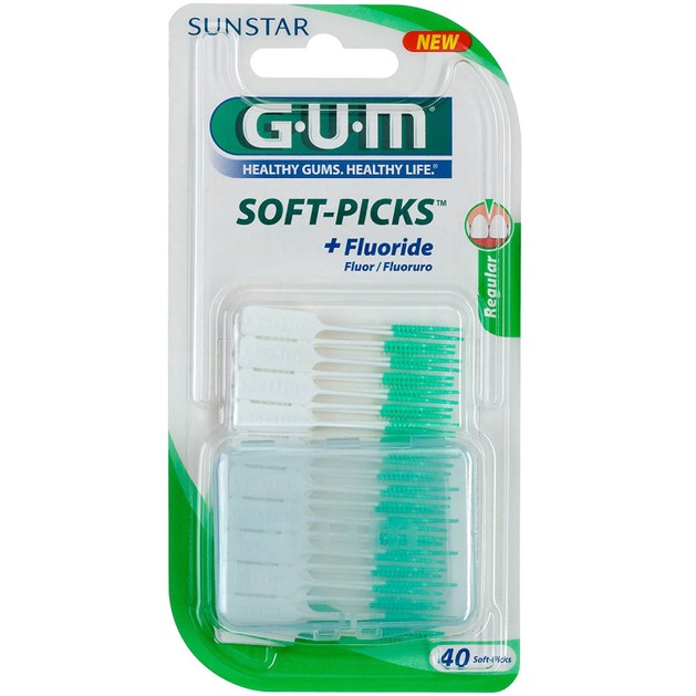 Gum Soft Picks Original Regular 632 Μεσοδόντια Βουρτσάκια 40 Τεμάχια Gum Soft Picks Original Regular 632 Μεσοδόντια Βουρτσάκια 40 Τεμάχια