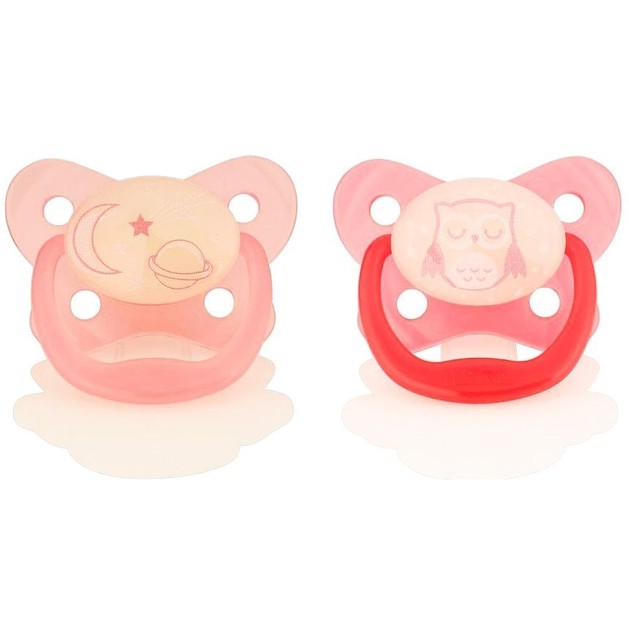 Dr Brown’s Pacifiers Night Time Glows in the Dark 6-18m Πιπίλες Σιλικόνης Ροζ 2 τεμάχια Dr Brown’s Pacifiers Night Time Glows in the Dark 6-18m Πιπίλες Σιλικόνης Ροζ 2 τεμάχια