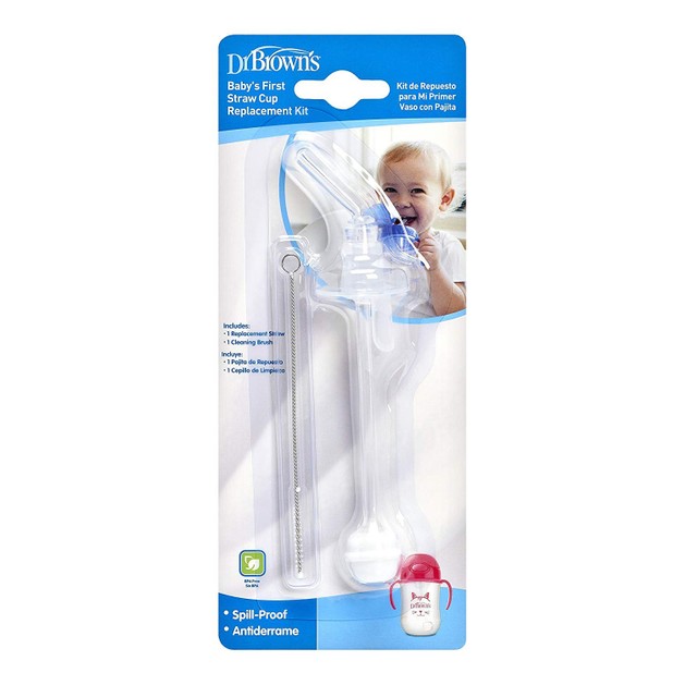 Dr. Brown\'s Baby\'s First Straw Cup Replacement Kit Ανταλλακτικό Καλαμάκι για Κύπελλο 17/TC073 Dr. Brown\'s Baby\'s First Straw Cup Replacement Kit Ανταλλακτικό Καλαμάκι για Κύπελλο 17/TC073