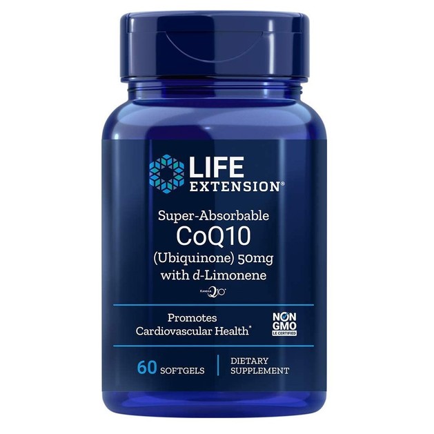 Life Extension Super-Absorbable CoQ10 D-Limonene 50mg Συμπλήρωμα με Αντιοξειδωτική Δράση για την Υγεία της Καρδιάς 60Softgel Life Extension Super-Absorbable CoQ10 D-Limonene 50mg Συμπλήρωμα με Αντιοξειδωτική Δράση για την Υγεία της Καρδιάς 60Softgel