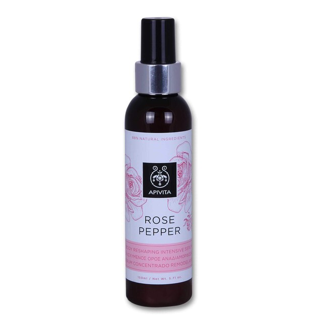 Apivita Rose Pepper Body Reshaping Intensive Serum 150ml Apivita Rose Pepper Body Reshaping Intensive Serum 150ml