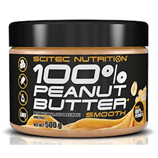 Scitec Nutrition 100% Peanut Butter Φυστικοβούτυρο 500g Scitec Nutrition 100% Peanut Butter Φυστικοβούτυρο 500g