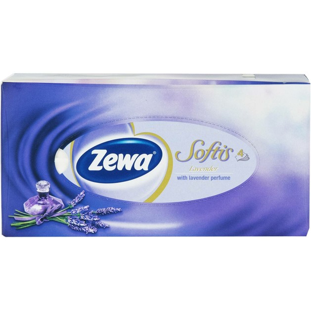 Zewa Softis Lavender Επιτραπέζια Χαρτομάντηλα Τετράφυλλα 80τμχ Zewa Softis Lavender Επιτραπέζια Χαρτομάντηλα Τετράφυλλα 80τμχ