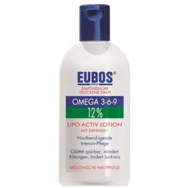 Eubos Omega 3-6-9 Lipo Active Lotion Defensil Πλούσια Καταπραϋντική Περιποίηση Σώματος με Ωμέγα Λιπαρά Οξέα για Ξηρό Δέρμα 200ml Eubos Omega 3-6-9 Lipo Active Lotion Defensil Πλούσια Καταπραϋντική Περιποίηση Σώματος με Ωμέγα Λιπαρά Οξέα για Ξηρό Δέρμα 200ml