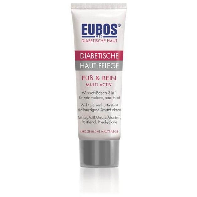 Eubos Diabetic Skin Care Foot & Leg Multi-Active Περιποίηση για το Διαβητικό Δέρμα, Γαλάκτωμα Ποδιών100 ml Eubos Diabetic Skin Care Foot & Leg Multi-Active Περιποίηση για το Διαβητικό Δέρμα, Γαλάκτωμα Ποδιών100 ml