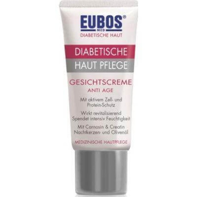 Eubos Diabetic Skin Care Face Cream Anti-Age Περιποίηση για το Διαβητικό Δέρμα, Αντιρυτιδική Κρέμα Προσώπου 50ml Eubos Diabetic Skin Care Face Cream Anti-Age Περιποίηση για το Διαβητικό Δέρμα, Αντιρυτιδική Κρέμα Προσώπου 50ml