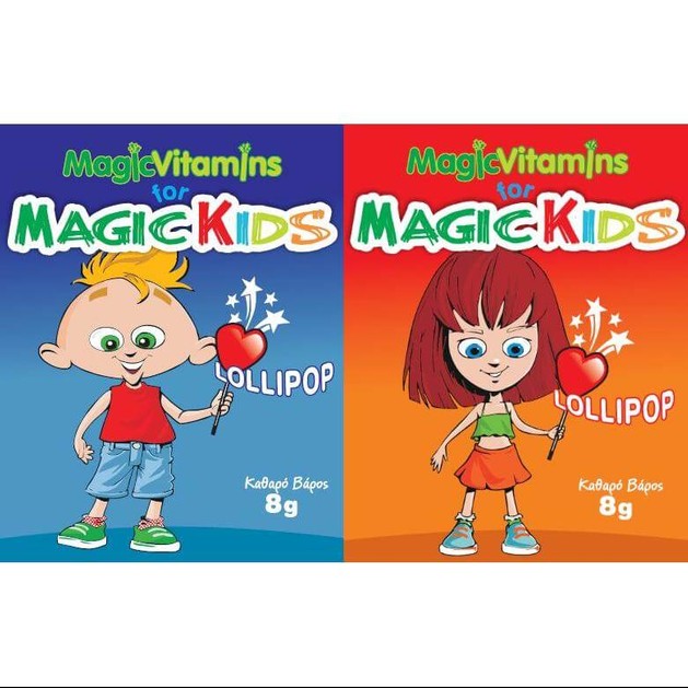 Magic Vitamins For Magic Kids Πολυβιταμινούχο Γλειφιντζούρι για Γλυκειά Δύναμη Magic Vitamins For Magic Kids Πολυβιταμινούχο Γλειφιντζούρι για Γλυκειά Δύναμη