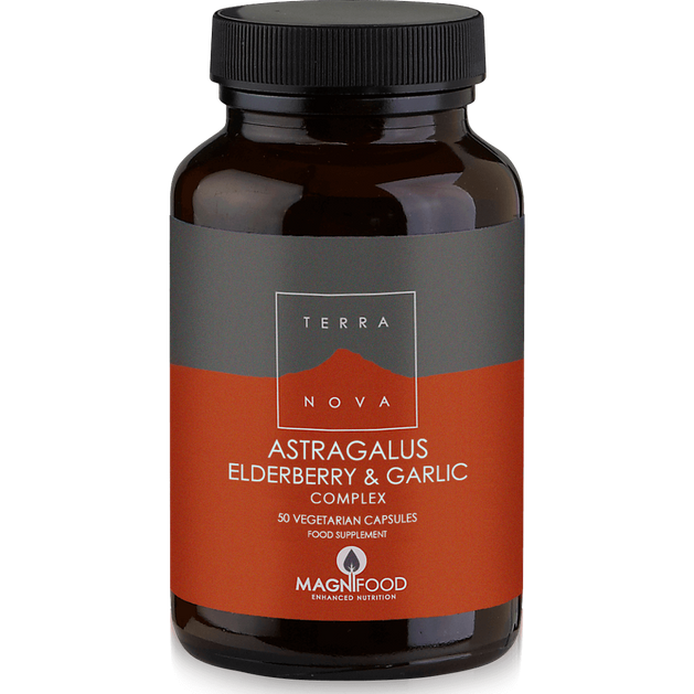 Terranova Astragalus,Elderberry & Garlic Complex Το Πιο Καινοτόμο & Πλήρες Συμπλήρωμα για Τόνωση Ανοσοποιητικού Συστήματος 50cap Terranova Astragalus,Elderberry & Garlic Complex Το Πιο Καινοτόμο & Πλήρες Συμπλήρωμα για Τόνωση Ανοσοποιητικού Συστήματος 50cap