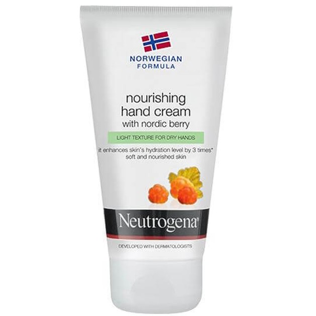 Neutrogena Hand Cream With Nordic Berry Υπερ-Ενυδατική Κρέμα Χεριών με Nordic Berry και Ελαφριά Υφή 75ml Neutrogena Hand Cream With Nordic Berry Υπερ-Ενυδατική Κρέμα Χεριών με Nordic Berry και Ελαφριά Υφή 75ml