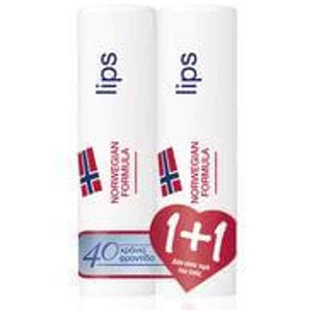 Neutrogena Norwegian Formula Lip Stick Επανορθώνει απο την Πρώτη Χρήση 1+1 Δώρο 4,8gr Neutrogena Norwegian Formula Lip Stick Επανορθώνει απο την Πρώτη Χρήση 1+1 Δώρο 4,8gr