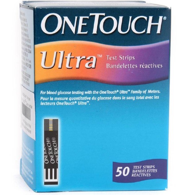 One Touch Ultra Test Strips Ταινίες Μέτρησης Σακχάρου με Μεγάλη Ταχύτητα Μέτρησης 5 Δευτερόλεπτων 50 strips One Touch Ultra Test Strips Ταινίες Μέτρησης Σακχάρου με Μεγάλη Ταχύτητα Μέτρησης 5 Δευτερόλεπτων 50 strips