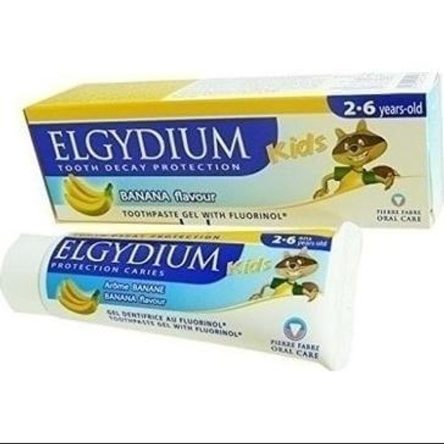 Elgydium Kids Οδοντόκρεμα 500ppm Ιόντων Φθορίου για Παιδιά απο 2 έως 6 Ετών με Γεύση Μπανάνα 50 ml Elgydium Kids Οδοντόκρεμα 500ppm Ιόντων Φθορίου για Παιδιά απο 2 έως 6 Ετών με Γεύση Μπανάνα 50 ml