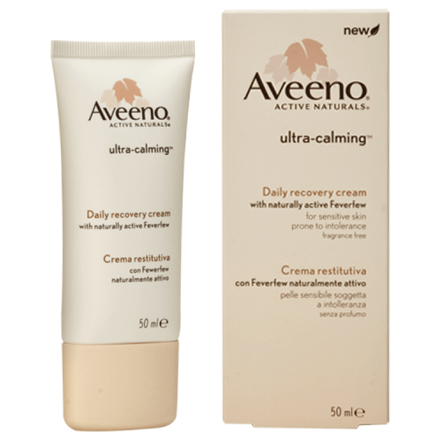 Aveeno Ultra-Calming Daily Recovery Cream Καταπραϋντική Κρέμα Προσώπου για την Ευαίσθητη Επιδερμίδα 50ml Aveeno Ultra-Calming Daily Recovery Cream Καταπραϋντική Κρέμα Προσώπου για την Ευαίσθητη Επιδερμίδα 50ml