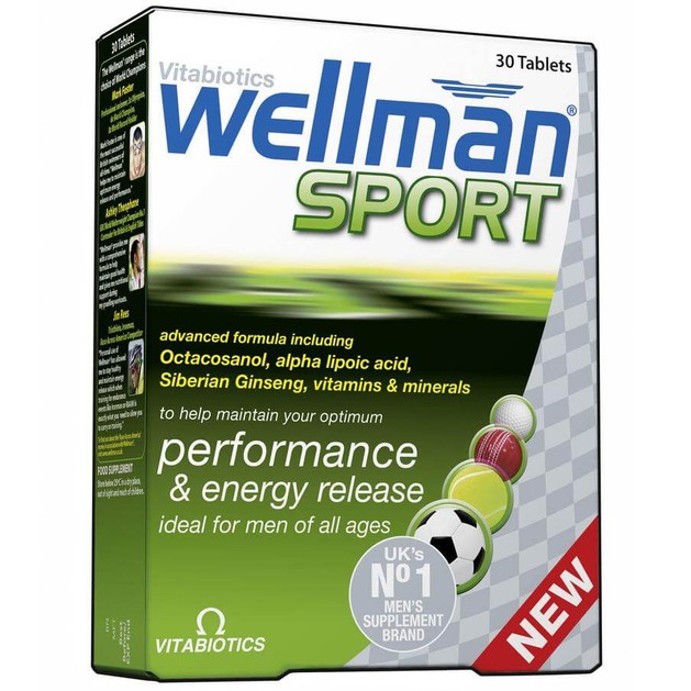 Vitabiotics Wellman Sport 30tabs Vitabiotics Wellman Sport 30tabs