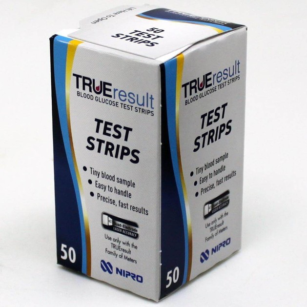 Nipro True Result Ταινίες Μέτρησης Σακχάρου 50 strips Nipro True Result Ταινίες Μέτρησης Σακχάρου 50 strips