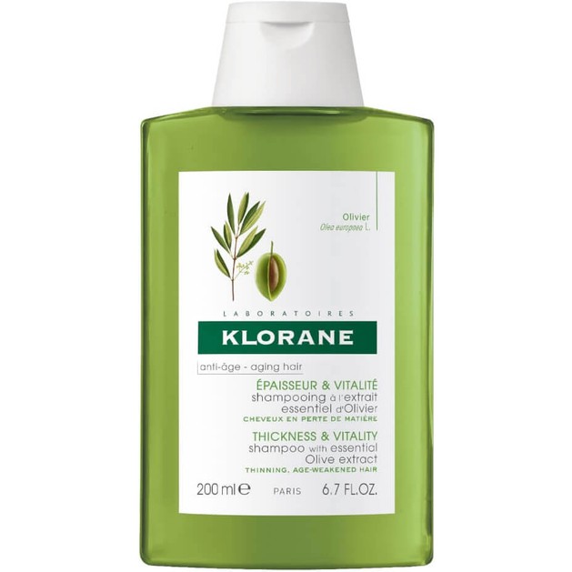 Klorane Shampooing a la Extrait Essentiel d\'Olivier 200ml Promo -25% Klorane Shampooing a la Extrait Essentiel d\'Olivier 200ml Promo -25%