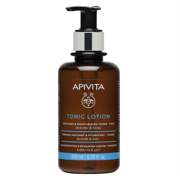 Apivita Tonic Lotion Soothing & Moisturizing Toner Καταπραϋντική & Ενυδατική Λοσιόν με Μέλι & Λεβάντα 200ml Apivita Tonic Lotion Soothing & Moisturizing Toner Καταπραϋντική & Ενυδατική Λοσιόν με Μέλι & Λεβάντα 200ml
