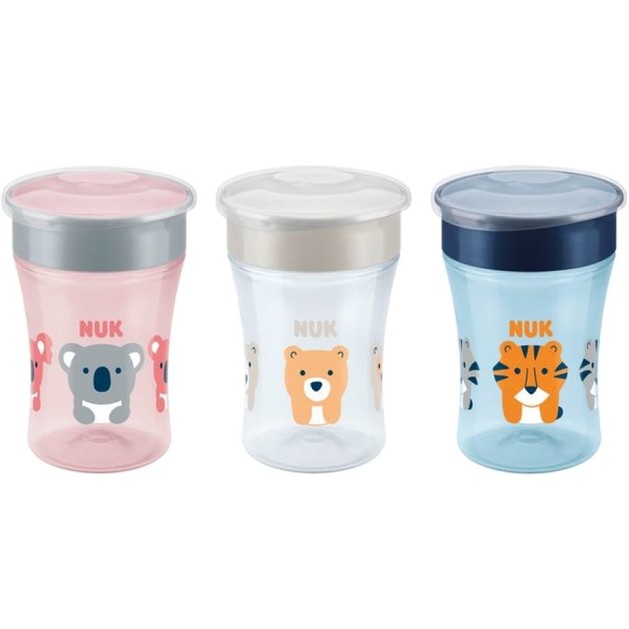 Nuk Magic Cup Ποτηράκι 360° Με Χείλος 230ml Nuk Magic Cup Ποτηράκι 360° Με Χείλος 230ml