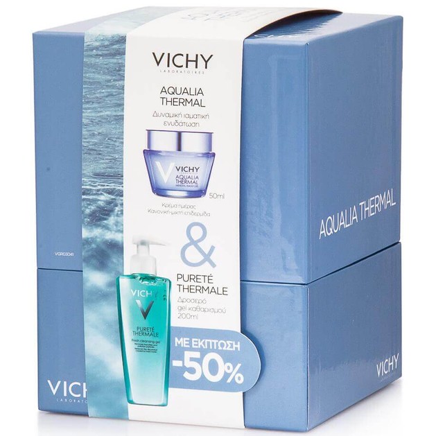 Vichy Πακέτο Προσφοράς Aqualia Thermal Legere Cream 50ml & Purete Thermal Gel 200ml Vichy Πακέτο Προσφοράς Aqualia Thermal Legere Cream 50ml & Purete Thermal Gel 200ml