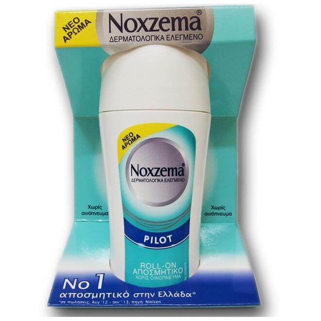 Noxzema Pilot Roll-on Αποσμητικό με Διακριτικό Αρρενωπό Άρωμα 50ml Noxzema Pilot Roll-on Αποσμητικό με Διακριτικό Αρρενωπό Άρωμα 50ml