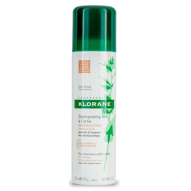 Klorane Shampooing Sec a L Ortie Brown to Dark Hair Ξηρό Shampoo με Γαλάκτωμα Τσουκνίδας & Φυσικό Χρώμα, για Λιπαρά Μαλλιά 150ml Klorane Shampooing Sec a L Ortie Brown to Dark Hair Ξηρό Shampoo με Γαλάκτωμα Τσουκνίδας & Φυσικό Χρώμα, για Λιπαρά Μαλλιά 150ml