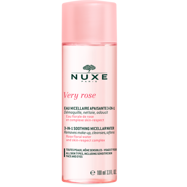 Δώρο Nuxe Very Rose Soothing Micellar Water 3 in 1 Απαλό Μικυλλιακό Νερό Καθαρισμού & Ντεμακιγιάζ με Ροδόνερο 100ml Δώρο Nuxe Very Rose Soothing Micellar Water 3 in 1 Απαλό Μικυλλιακό Νερό Καθαρισμού & Ντεμακιγιάζ με Ροδόνερο 100ml