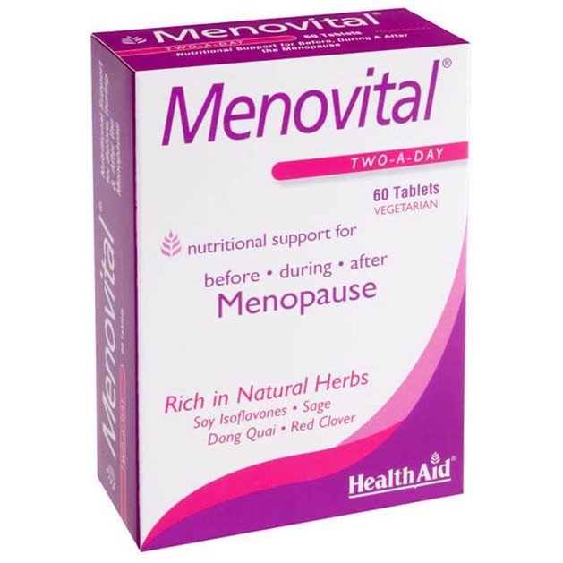 HealthAid Menovital Φροντίδα Για Την Εμμηνόπαυση 60tabs HealthAid Menovital Φροντίδα Για Την Εμμηνόπαυση 60tabs
