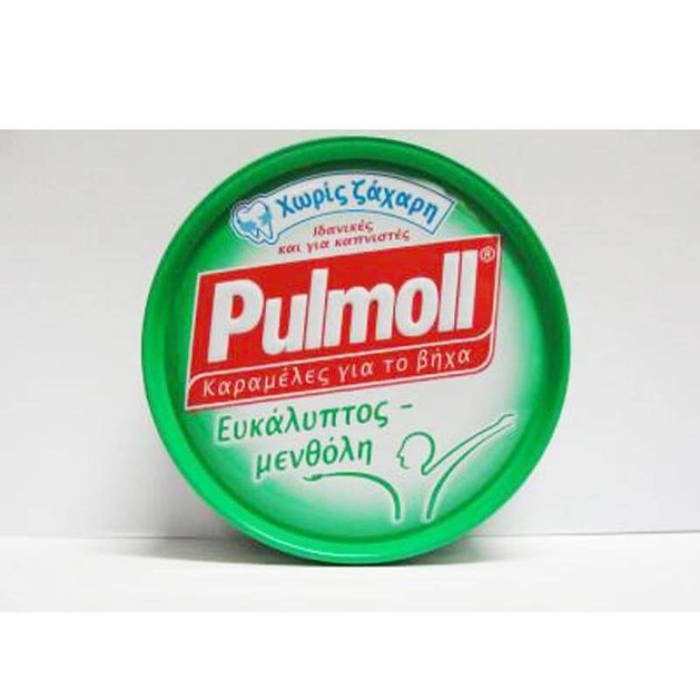 Pulmoll Καραμέλες με Ευκάλυπτος- Μενθόλη Pulmoll Καραμέλες με Ευκάλυπτος- Μενθόλη