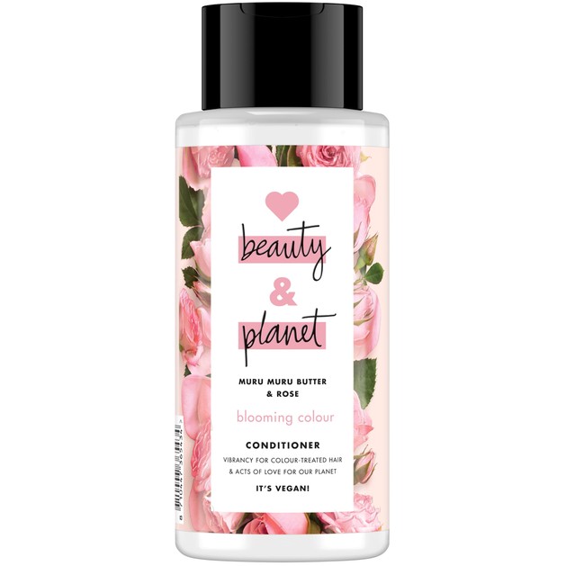 Love Beauty & Planet Conditioner Muru Muru & Rose 400ml Love Beauty & Planet Conditioner Muru Muru & Rose 400ml