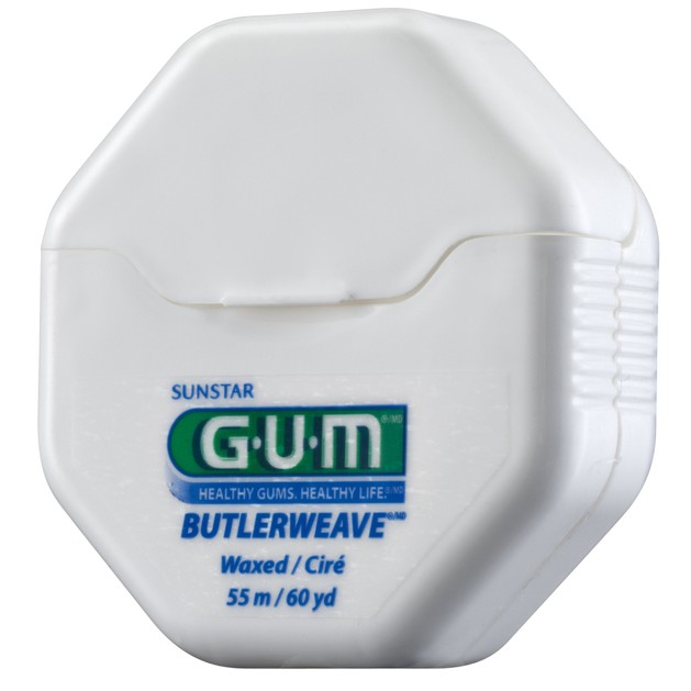 Gum Butlerweave Floss Waxed Οδοντικό Νήμα με Κερί 55m (1155) Gum Butlerweave Floss Waxed Οδοντικό Νήμα με Κερί 55m (1155)