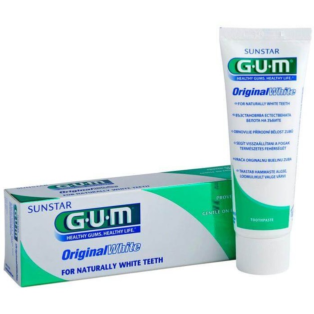 Gum 1745 Original White Toothpaste Οδοντόκρεμα για Φυσικά Λευκά Δόντια 75ml Gum 1745 Original White Toothpaste Οδοντόκρεμα για Φυσικά Λευκά Δόντια 75ml