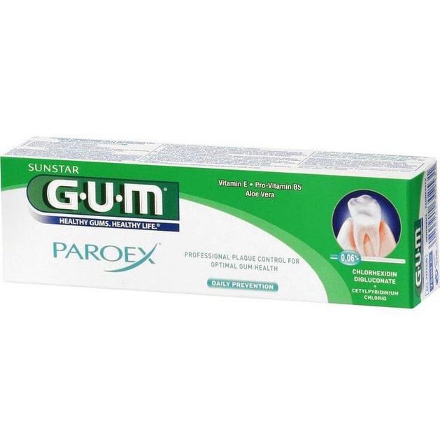 Gum 1750 Paroex Toothpaste 0,06% CHX + 0,05% CPC Οδοντόκρεμα Καθημερινής Πρόληψης 75ml Gum 1750 Paroex Toothpaste 0,06% CHX + 0,05% CPC Οδοντόκρεμα Καθημερινής Πρόληψης 75ml