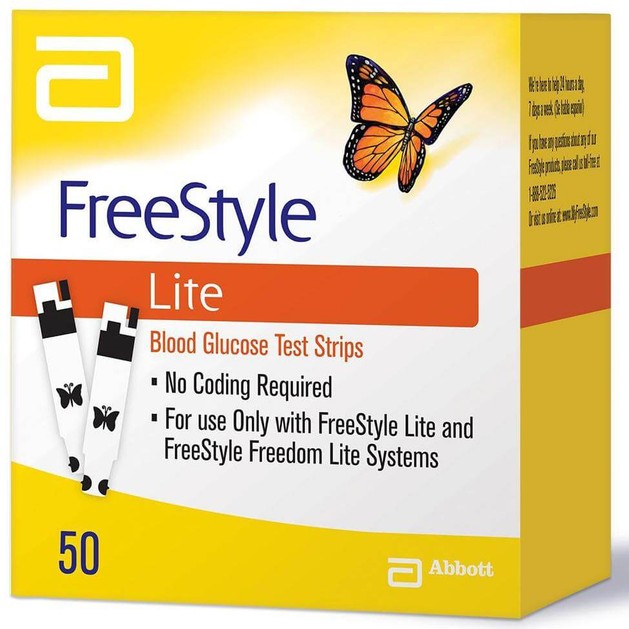 Abbott FreeStyle Lite Ταινίες Μέτρησης Σακχάρου / Γλυκόζης Αίματος 50 Strips Abbott FreeStyle Lite Ταινίες Μέτρησης Σακχάρου / Γλυκόζης Αίματος 50 Strips
