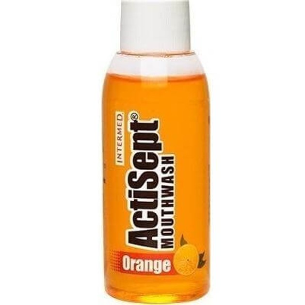 Actisept Orange Φθοριούχο Στοματικό Διάλυμα 60ml Actisept Orange Φθοριούχο Στοματικό Διάλυμα 60ml