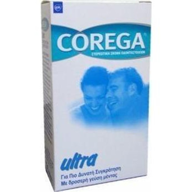 Corega Ultra Powder Στερεωτική Σκόνη Οδοντοστοιχιών 40gr Corega Ultra Powder Στερεωτική Σκόνη Οδοντοστοιχιών 40gr