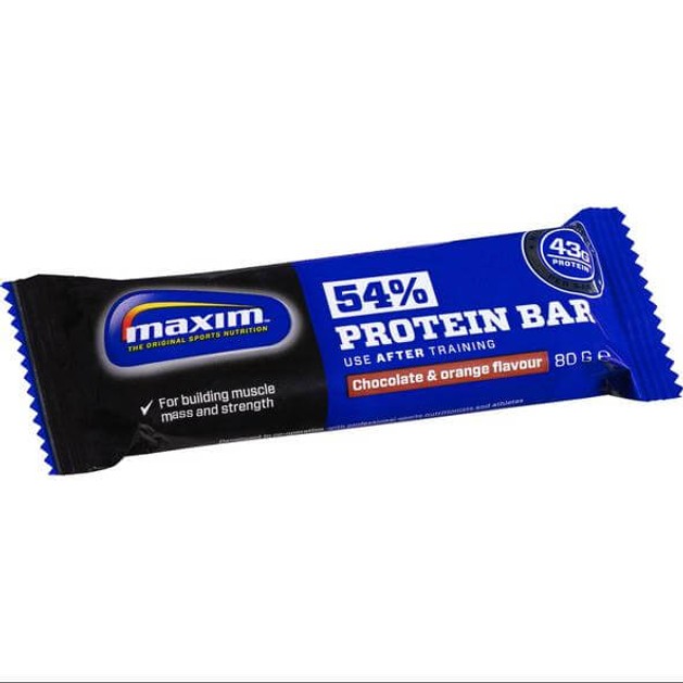 Maxim 54% Protein Bar Μπάρες Πρωτεΐνης 55g Maxim 54% Protein Bar Μπάρες Πρωτεΐνης 55g