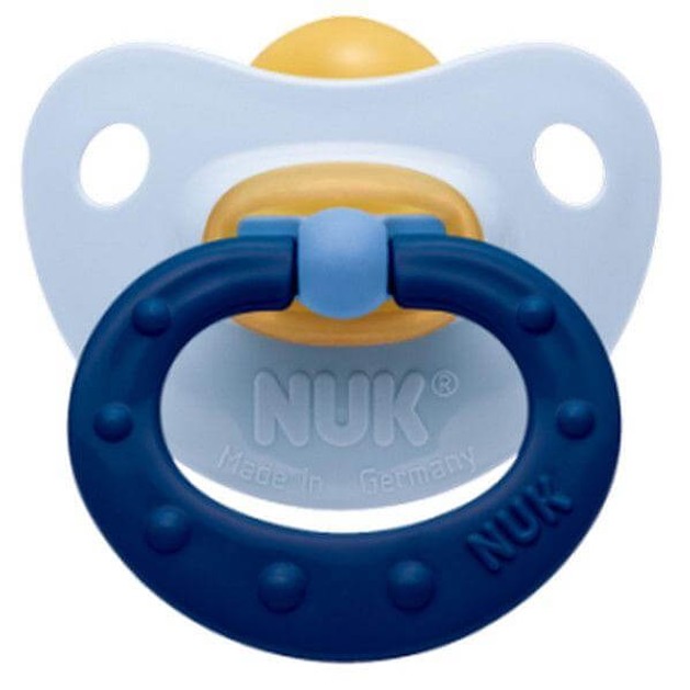 NUK Classic Soft Πιπίλα Καουτσούκ Με Κρίκο Μεγέθη 1-3 NUK Classic Soft Πιπίλα Καουτσούκ Με Κρίκο Μεγέθη 1-3