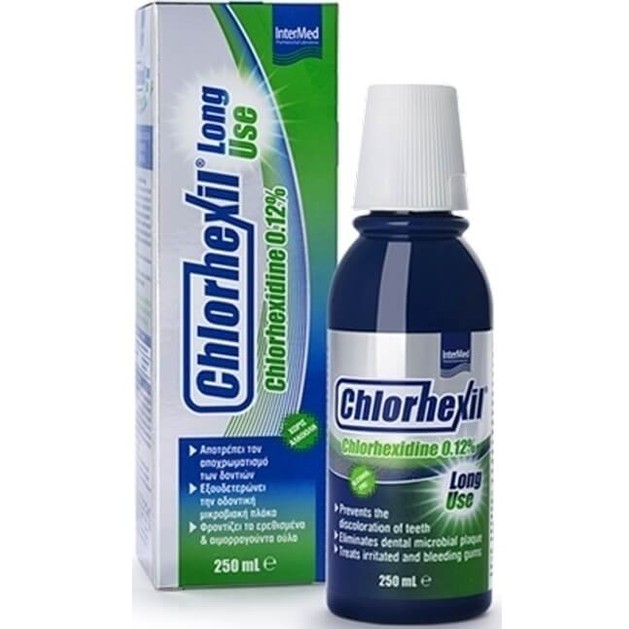 Intermed Chlorhexil 0.12% Mouthwash Long Use 250ml Intermed Chlorhexil 0.12% Mouthwash Long Use 250ml
