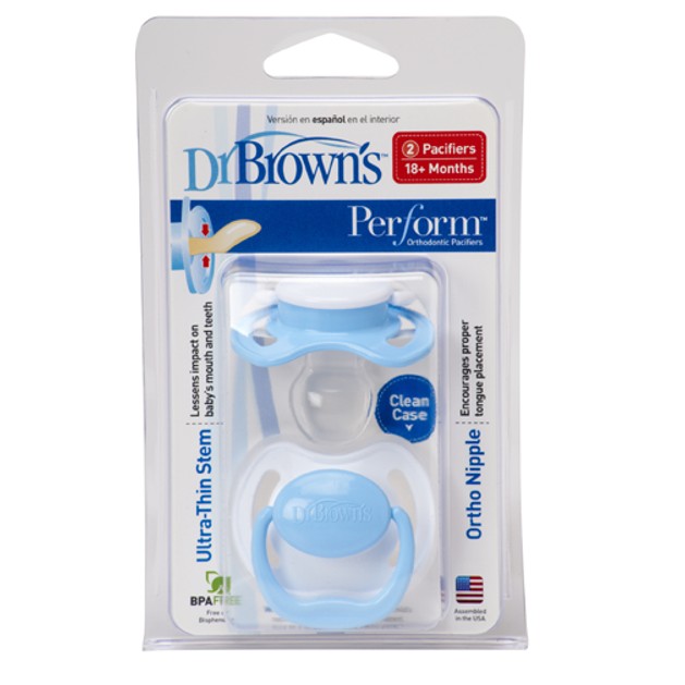Dr. Brown\'s PreVent PV340-GB Ορθοδοντική Πιπίλα Σιλικόνης ΕΠΙΠΕΔΟ 3 Για μωρά ηλικίας από 18 μηνών και πάνω Dr. Brown\'s PreVent PV340-GB Ορθοδοντική Πιπίλα Σιλικόνης ΕΠΙΠΕΔΟ 3 Για μωρά ηλικίας από 18 μηνών και πάνω