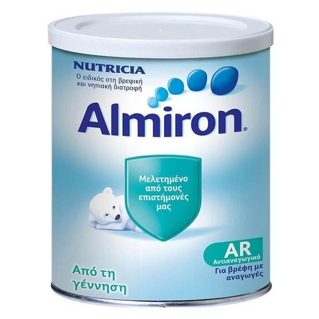 Nutricia Almiron AR Αντιαναγωγικό Βρεφικό Γάλα για Βρέφη Από 0-12 Μηνών 400gr Nutricia Almiron AR Αντιαναγωγικό Βρεφικό Γάλα για Βρέφη Από 0-12 Μηνών 400gr