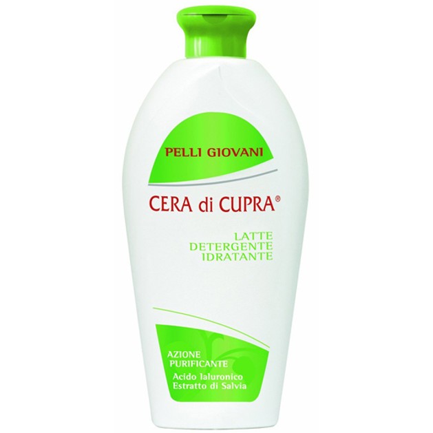 Cera di Cupra Pelli Giovani Ενυδατικό Καθαριστικό Γαλάκτωμα με Υαλουρονικό Οξύ, Εκχύλισμα Sage & NMF 200ml Cera di Cupra Pelli Giovani Ενυδατικό Καθαριστικό Γαλάκτωμα με Υαλουρονικό Οξύ, Εκχύλισμα Sage & NMF 200ml