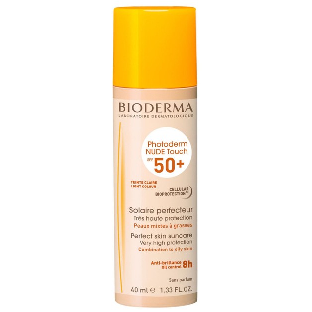 Bioderma Photoderm Nude Touch Light Color Spf50+ Ανάλαφρη Υφή με Πολύ Υψηλή Αντηλιακή Προστασία για ματ Ομοιόμορφη Κάλυψη 40ml Bioderma Photoderm Nude Touch Light Color Spf50+ Ανάλαφρη Υφή με Πολύ Υψηλή Αντηλιακή Προστασία για ματ Ομοιόμορφη Κάλυψη 40ml